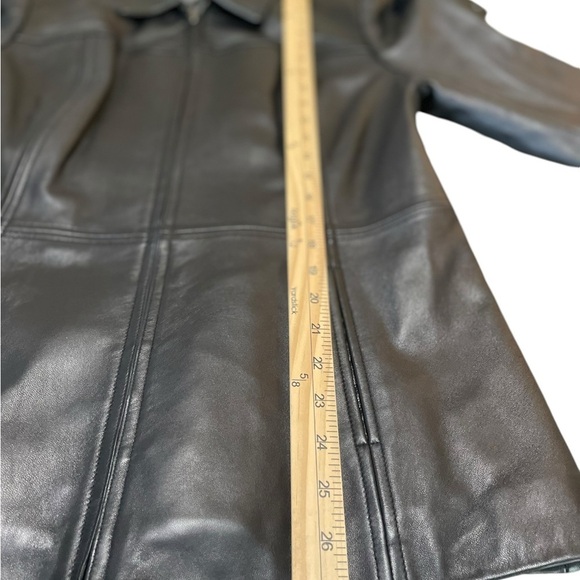 Valerie Stevens Leather Zip Jacket Size S - Picture 7 of 7
